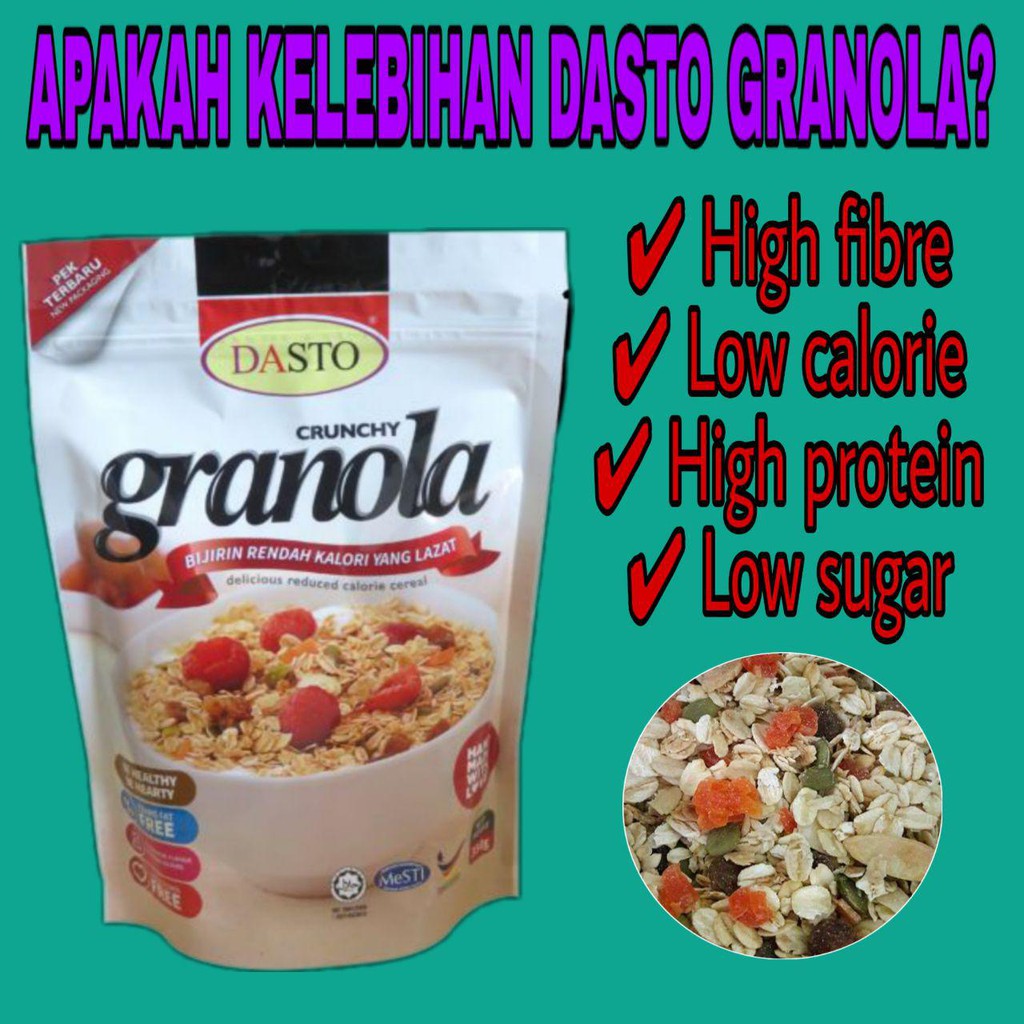 Dasto Granola Crunchy Lazada