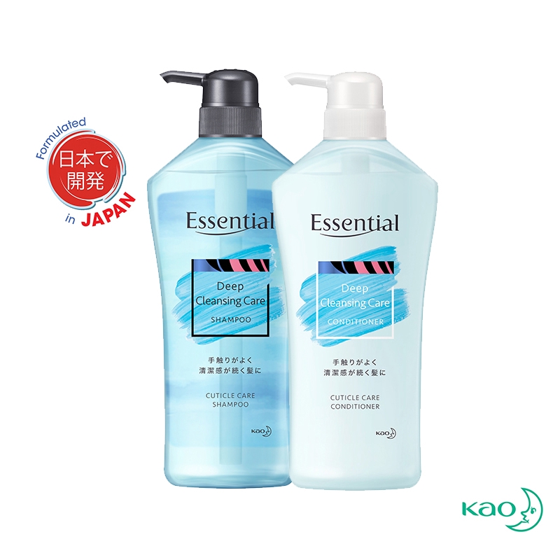 Essential Purify Deep Cleansing Shampoo And Conditioner 700ml Shopee Singapore