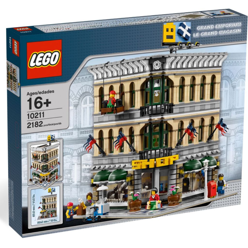 Lego 10211 Creator Expert Grand Emporium 2010 In Damaged Crease Sealed ...