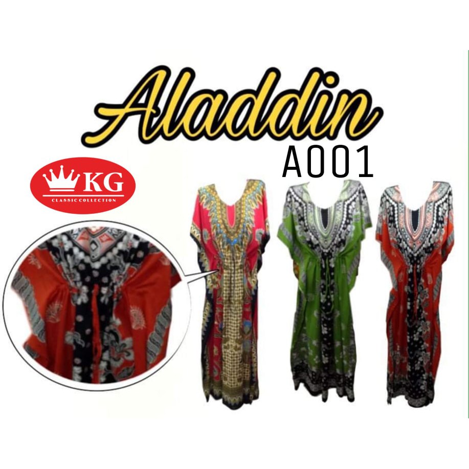  BAJU  TIDUR BATIK  ALADDIN  BATIK  SUMI MINI DRESS DASTER PITA 