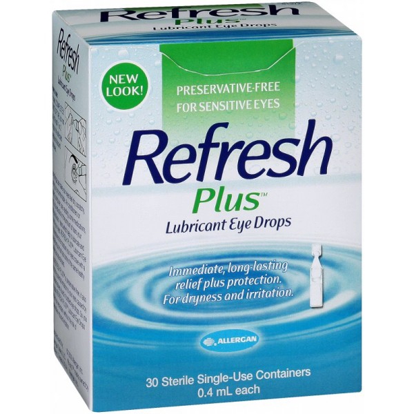 REFRESH PLUS EYE DROPS 0.4ML 30S PACK-OF-1/3 EXP04/2023 | Shopee Singapore