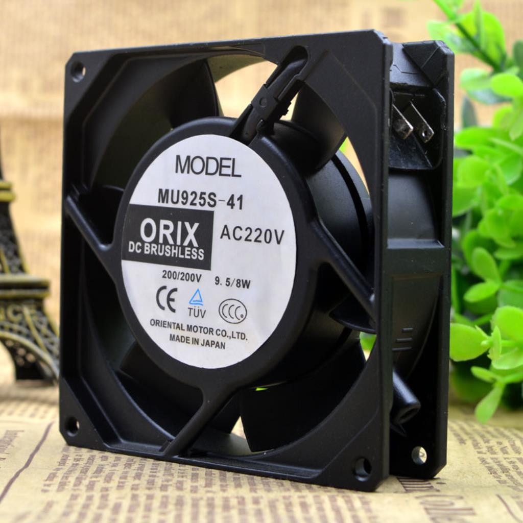 Original Japanese Oriental Orix Mu 925 41 0 V 9 5 8 W 9225 9 Cm Ac Fan Shopee Singapore