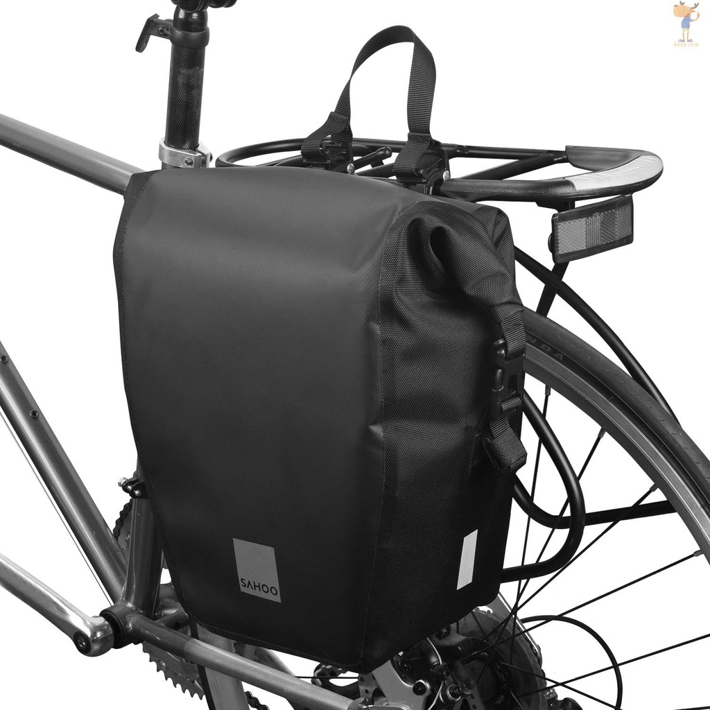 Water Resistant 10Liters Capacity Sahoo Bike Rack Bag Bicyle Painners Trunk Bag 2.64 Gal 