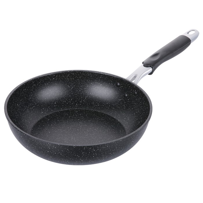 SARA / NonStick Deep Frying Wok Pan 20cm / 26cm / 28cm / 30cm Shopee