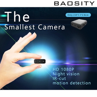 [BAOSITY *] XD Mini Small Spy Hidden Hd 1080P Camera Night Vision Home Car Outdoor