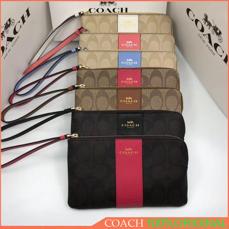 original COACH Tas Wanita / Dompet / Dompet Kunci /Dompet koin F58035