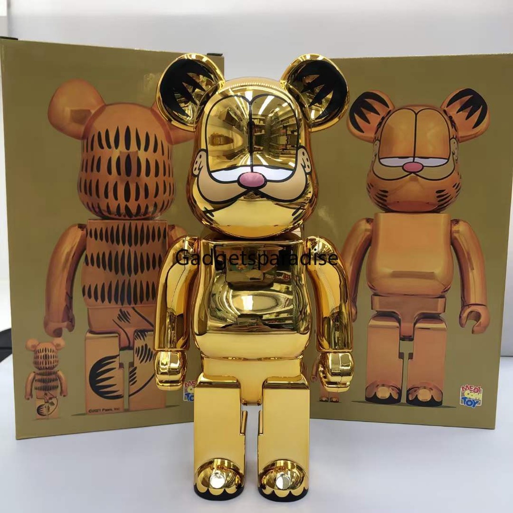 BE@RBRICK GARFIELD GOLD CHROME Ver.1000％ - その他