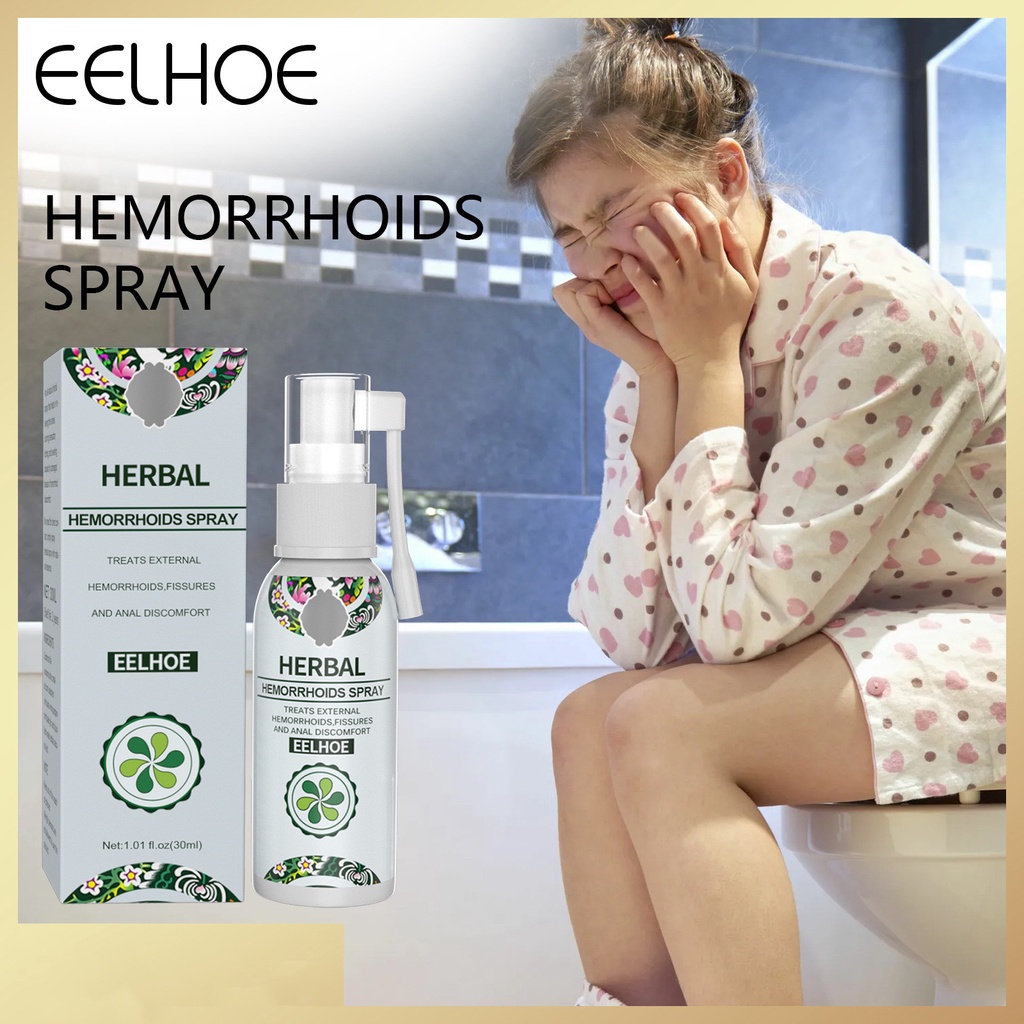 Herbal Soothing Swelling Hemorrhoids Spray Men Women Adult Broken Cream