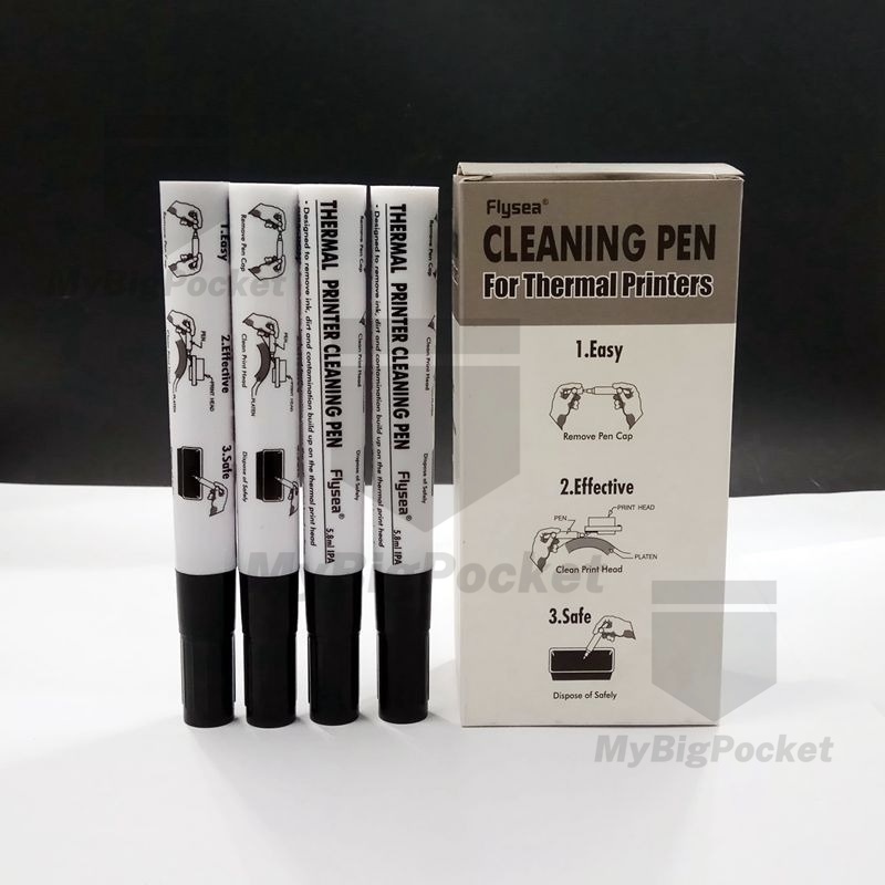 Thermal Printer Cleaning Pen, Print Head Cleaning Pen, Alcohol Cleaning