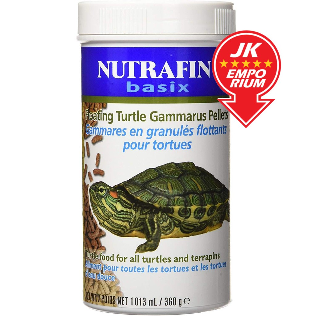 Shop Malaysia Nutrafin Basix Floating Turtle Pellets Terrapin Food Makanan Kura Kura Shopee Singapore