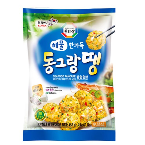 Korean Seafood Mini Pancake Frozen Food SINGSINGMART Shopee Singapore