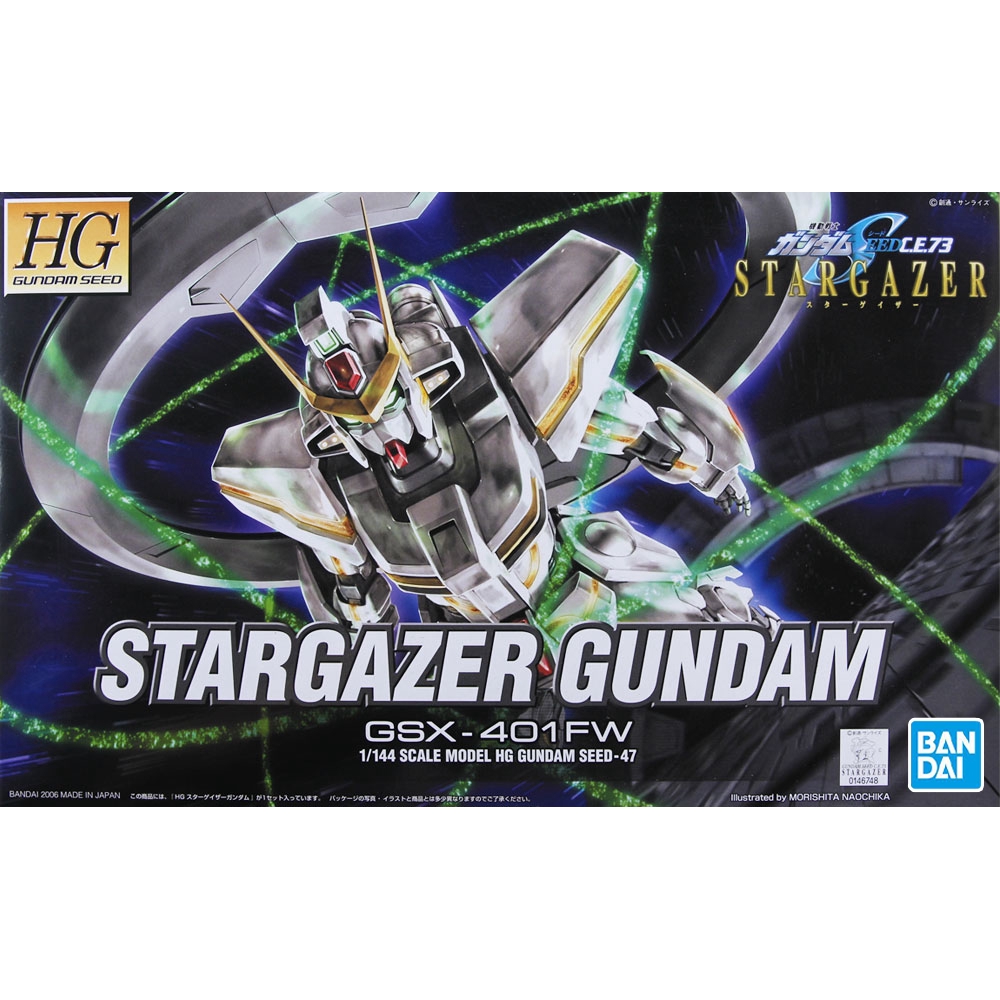 Bandai Seed 1144 Hg 47 Stargazer Stargazer Gundam Assembly Model Shopee Singapore