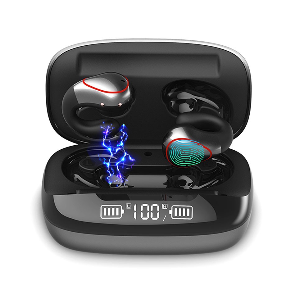 true wireless bluetooth earbuds with 1200mah charging case