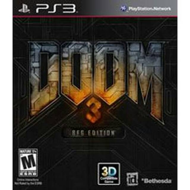 Ps3 Cfw Han Hen Doom 3 Game Cassette Shopee Singapore