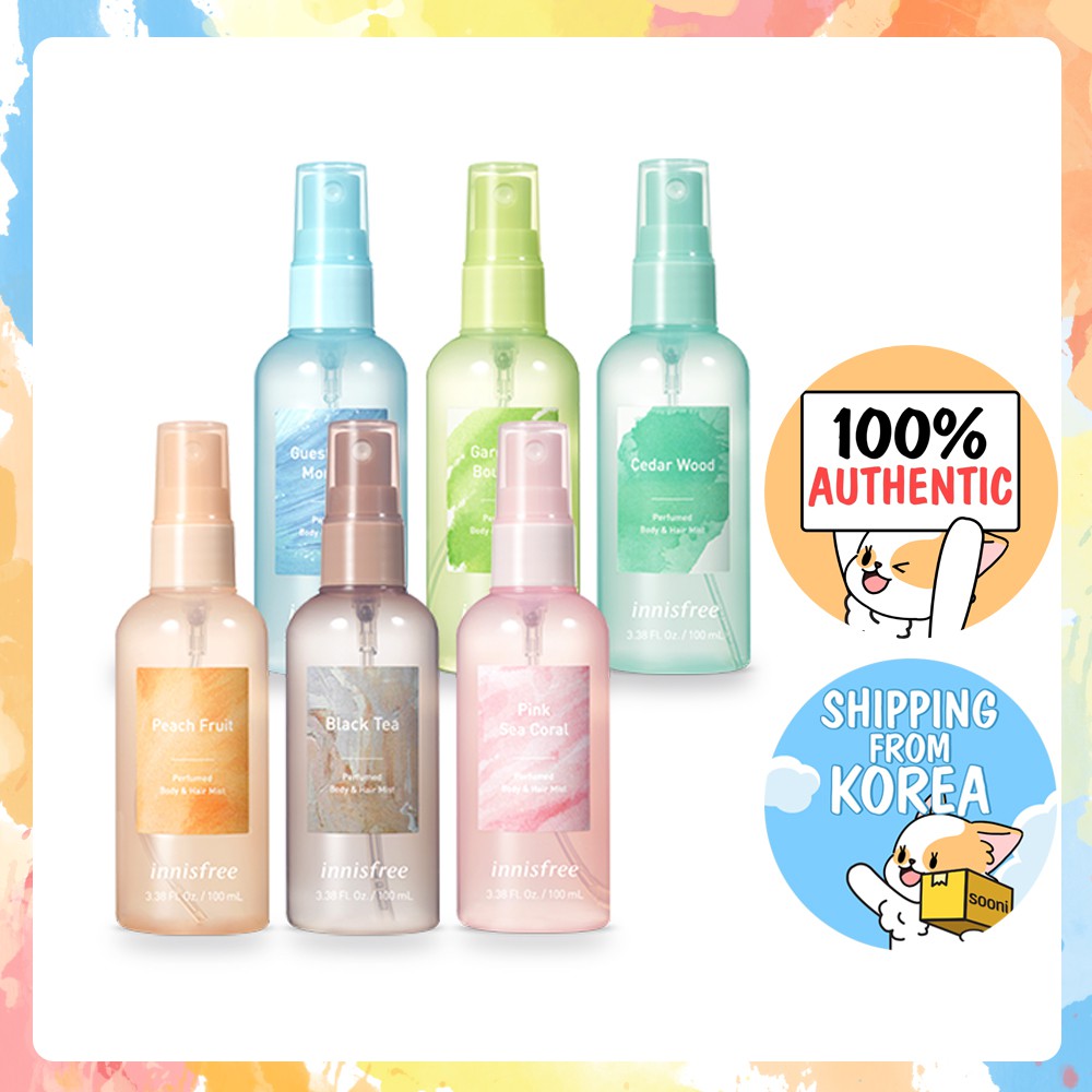 [INNISFREE] 💖Perfumed Body & Hair Mist 100ml / Beauty / Personal Care / Fragrances / Women