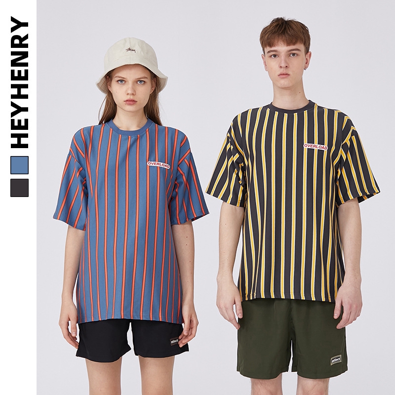 vertical striped t shirt mens