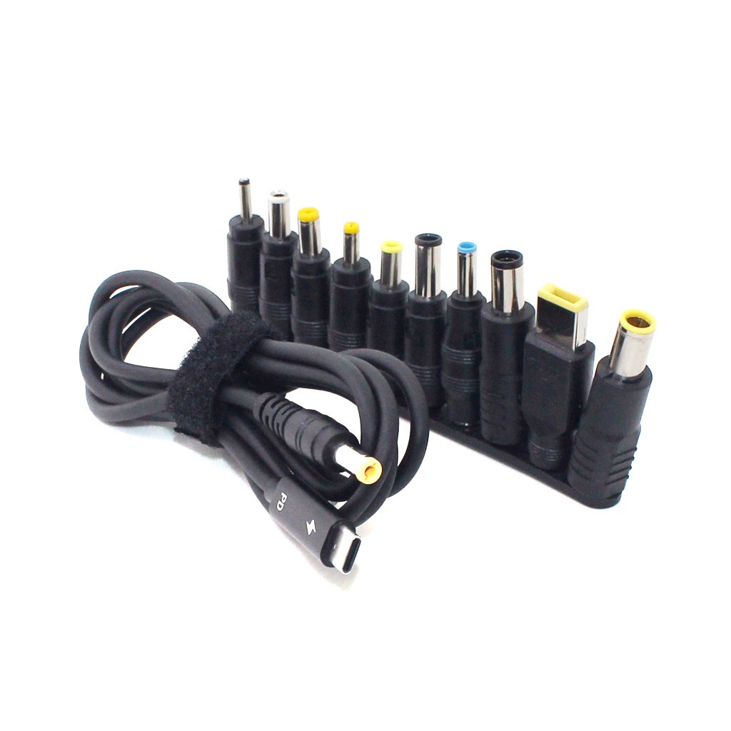 Laptop Power Adapter Connector Dc Plug USB Type C male to Universal