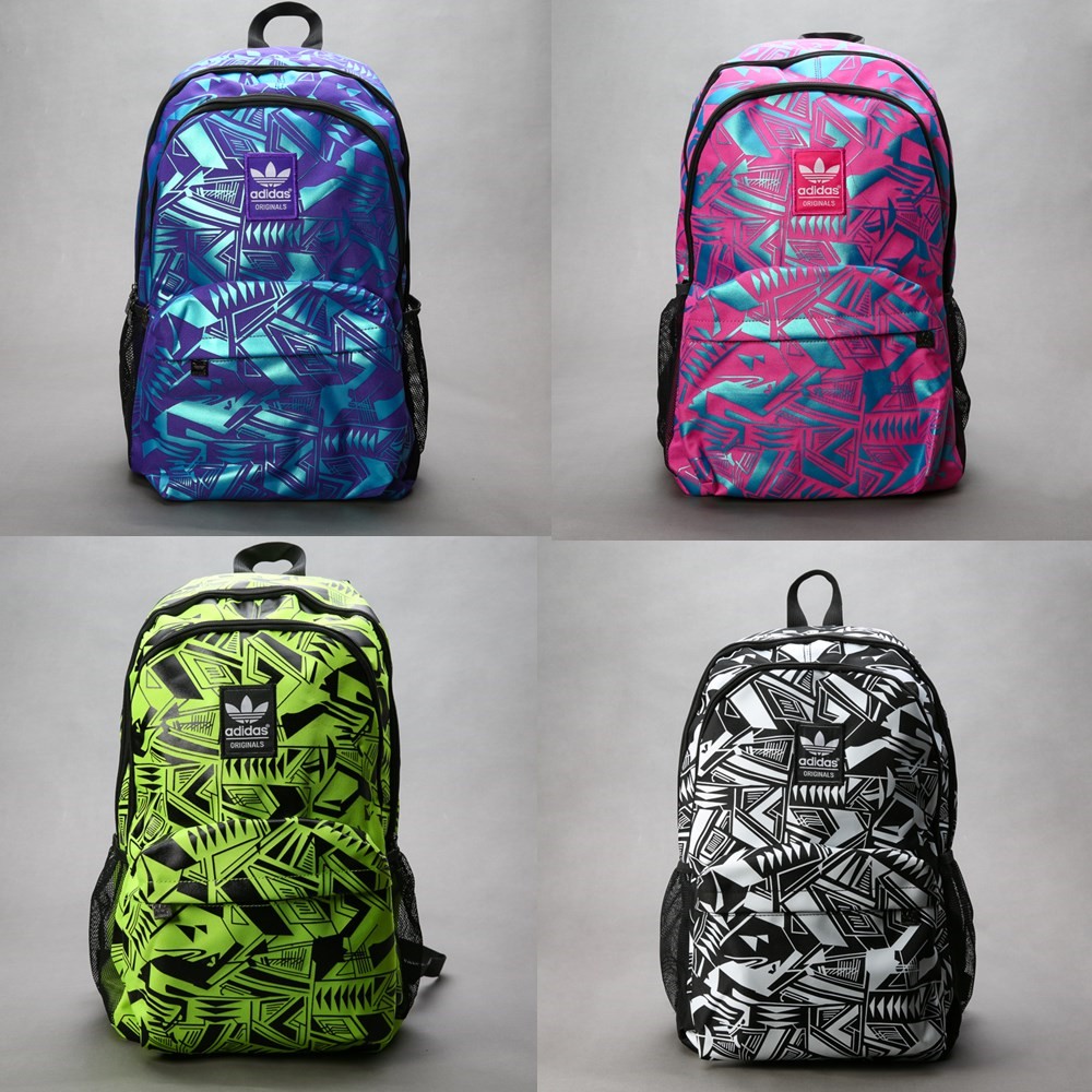 adidas backpack colorful