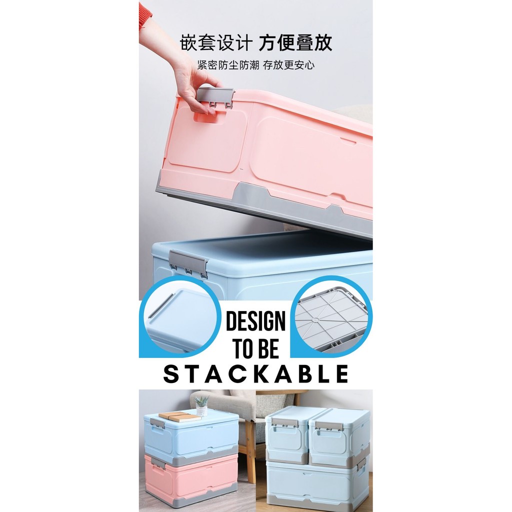 Foldable / Stackable Storage Box Storage Organiser Storage Container Box Easy Storage  / Collapsible / Different Size