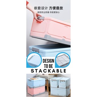 Foldable / Stackable Storage Box Storage Organiser Storage Container Box Easy Storage  / Collapsible / Different Size #1