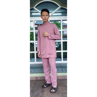 RAYA 2021 Baju Melayu Moden SET BUDAK warna SOFT RAYA 2021 Baju Melayu Moden SET BUDAK warna SOFT