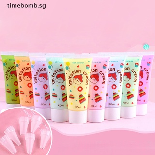 [timebomb] 50ML Simulate Cream Glue Handmade DIY Craft Supplies Phone Shell Patch Arts [timebomb]