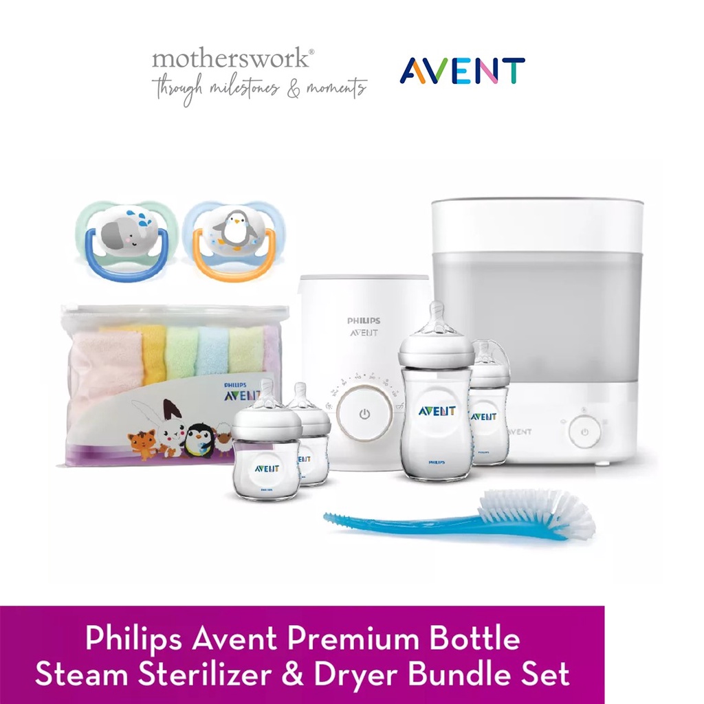 philips avent premium bottle steam sterilizer & dryer