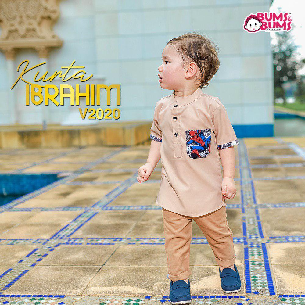 Kurta Ibrahim Vol 2020 Nude Kurta Budak Baju Melayu Budak Shopee Singapore