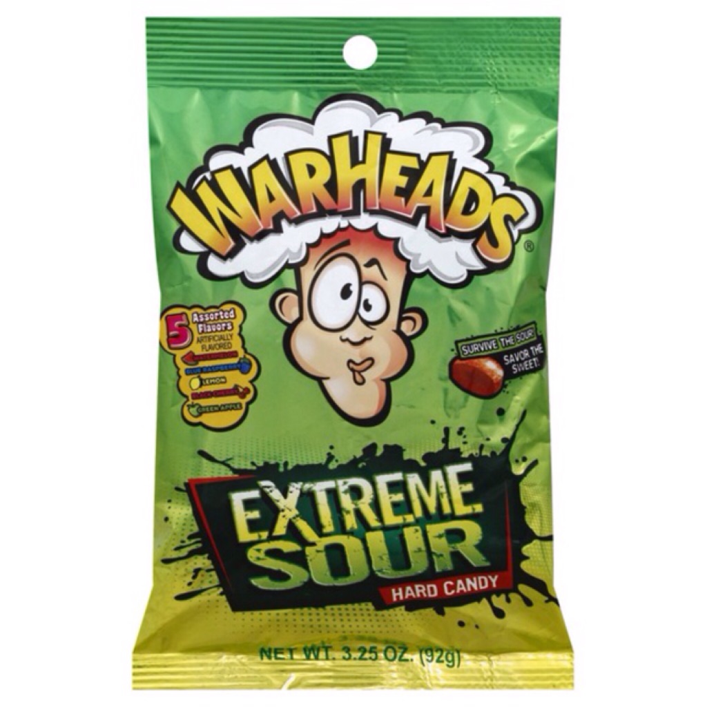 Warheads Extreme Sour Hard Candy Shopee Singapore