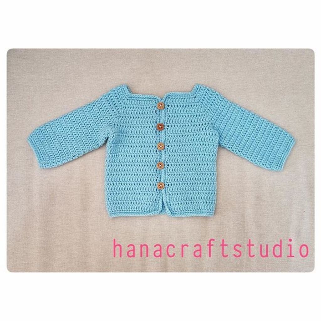 handmade baby cardigans