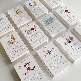 Semo Calendar 2022 Bleubird Calendar 2022 Special Calendar Postcard Set Of 12 Sheets Of Size  10X15Cm | Shopee Singapore