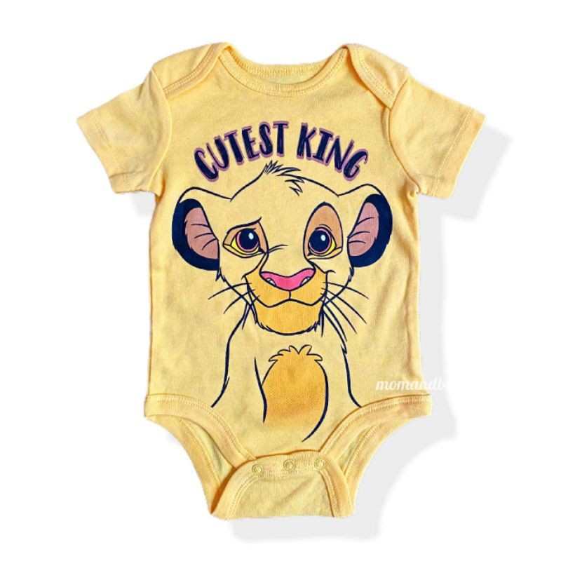 lion king onesie baby