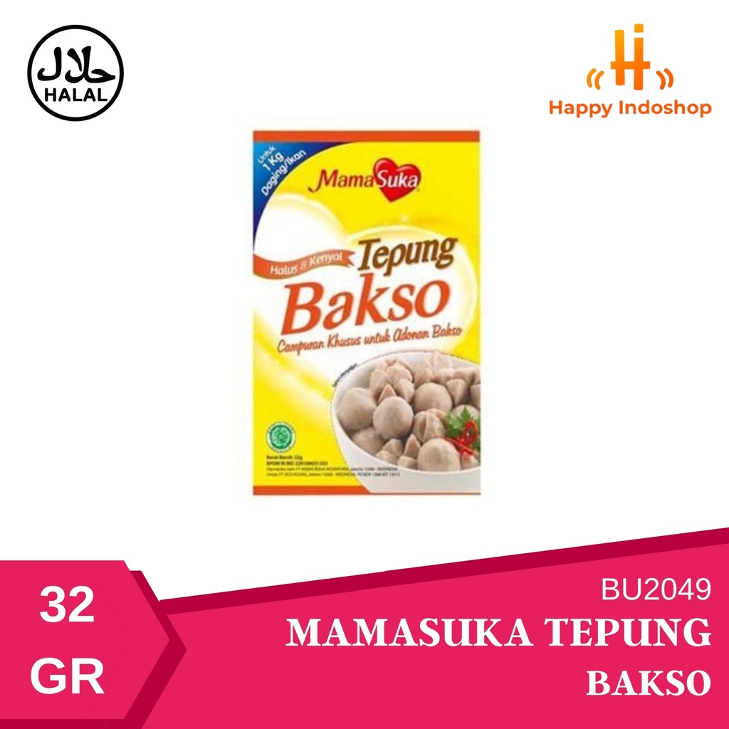 Bu2049 Mamasuka Tepung Bakso 32gr Shopee Singapore