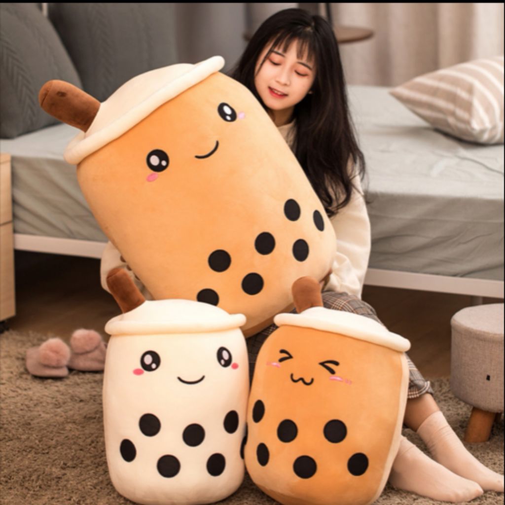 pearl milk tea plush toy 