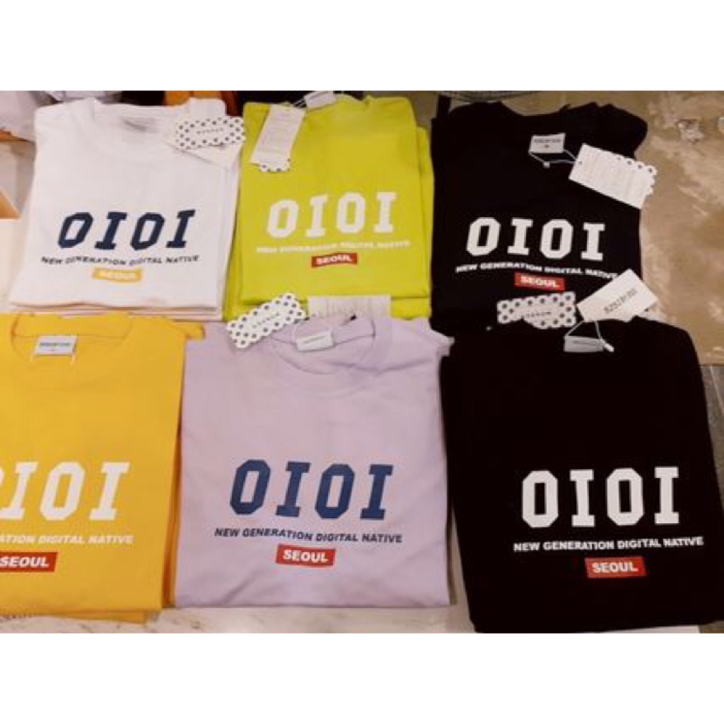 Korea Authentic Oioi Logo Tshirt Shopee Singapore