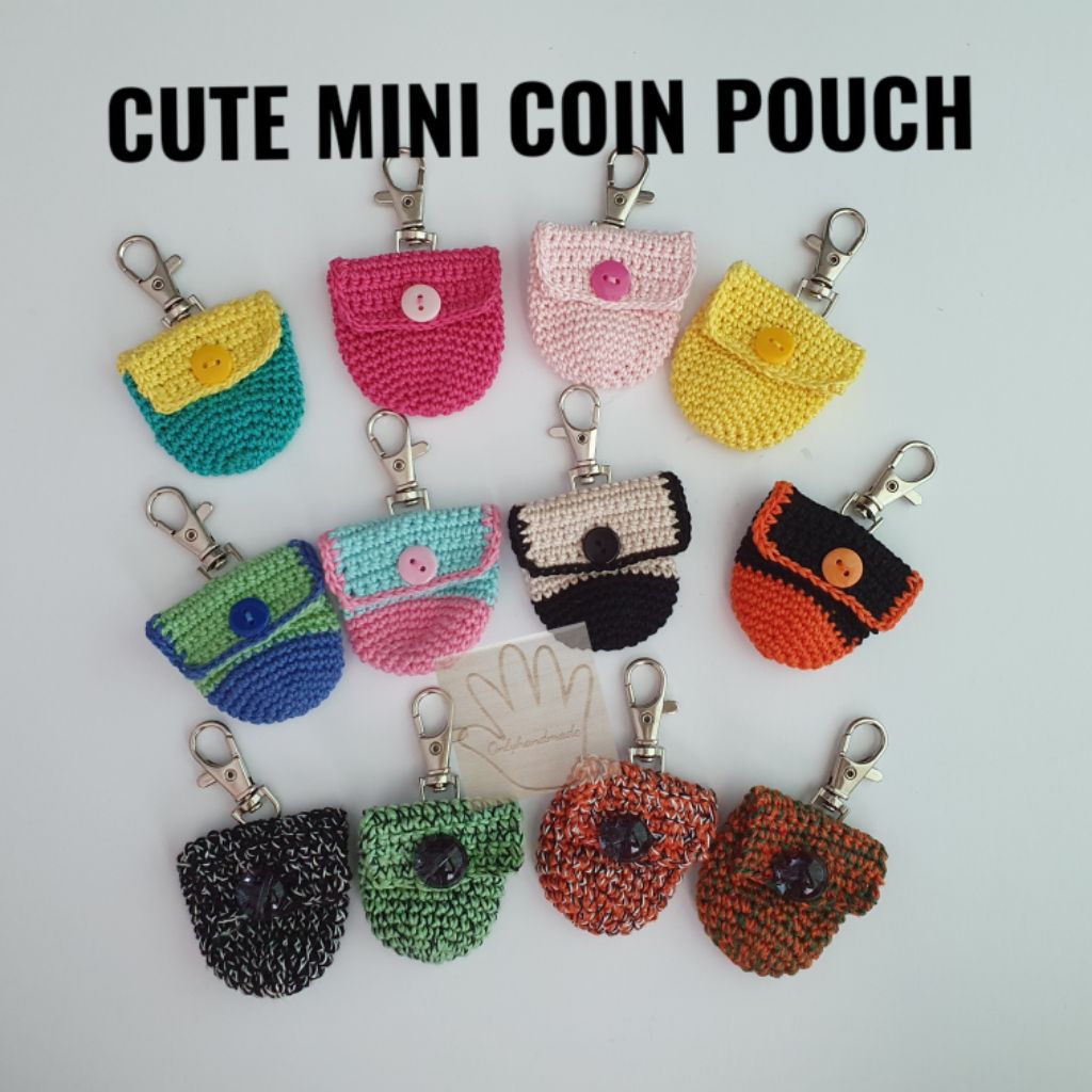 mini coin purse keychain