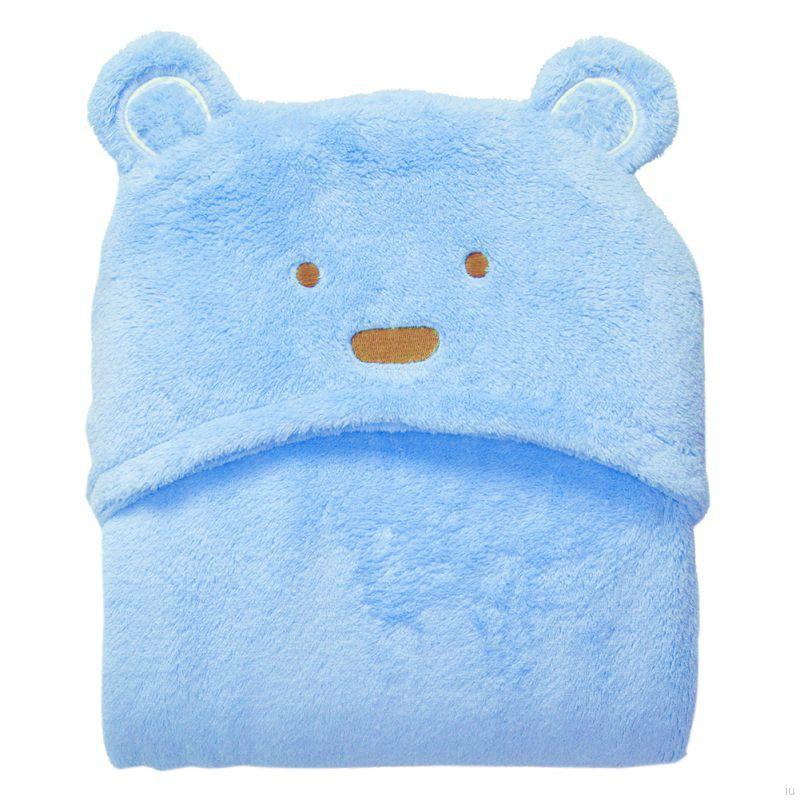 IU Cotton Hooded Bath Supplies Baby Blanket Towels Animal #6