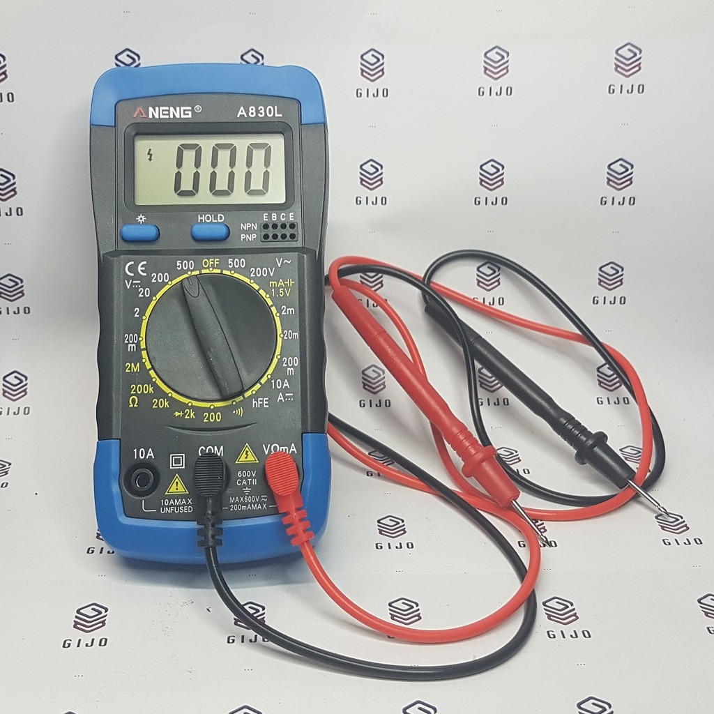 [GIJO] ANENG A830L Digital Multimeter LCD DC AC Voltage Diode Freguency ...