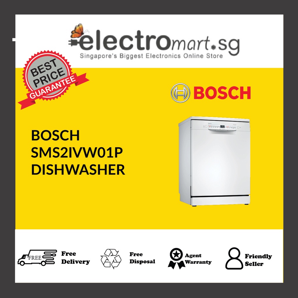 BOSCH SMS2IVW01P DISHWASHER Shopee Singapore
