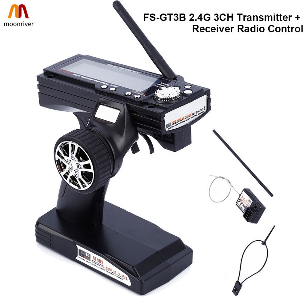 3 channel transmitter and receiver for rc car