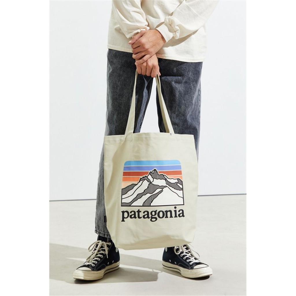PATAGONIA/ Patagonia Market Tote Organic Cotton Canvas Environmental