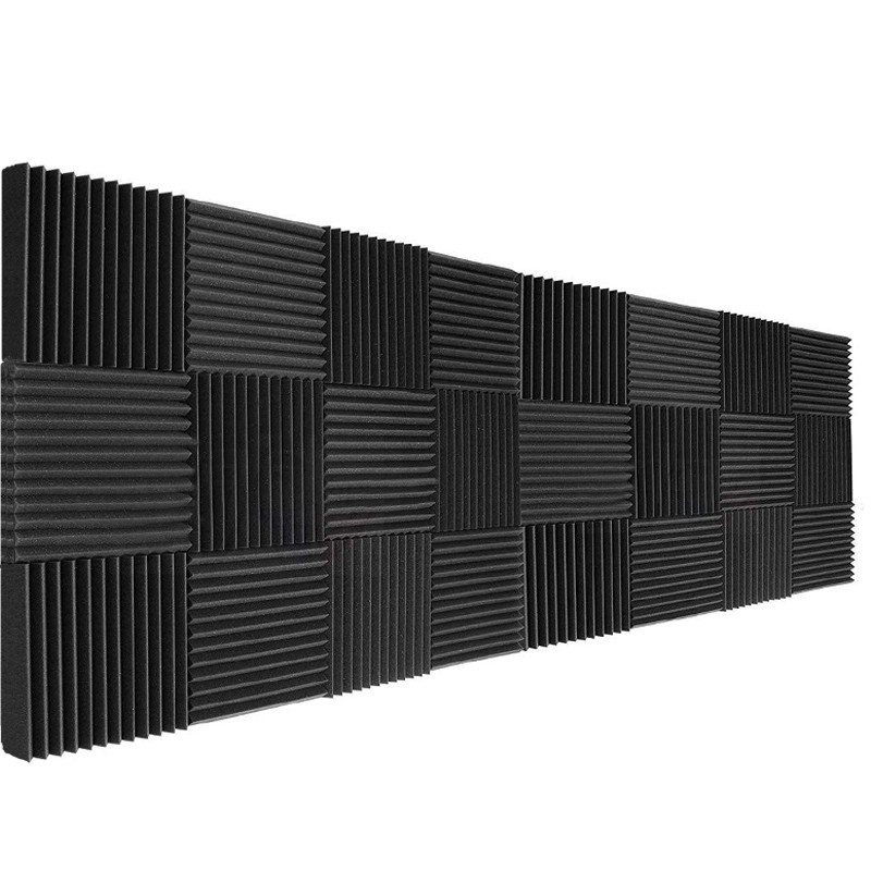 Large 50cm 16pcs Thick 5/8cm Wedges Acoustic Foam Sound Proof Sponge ...