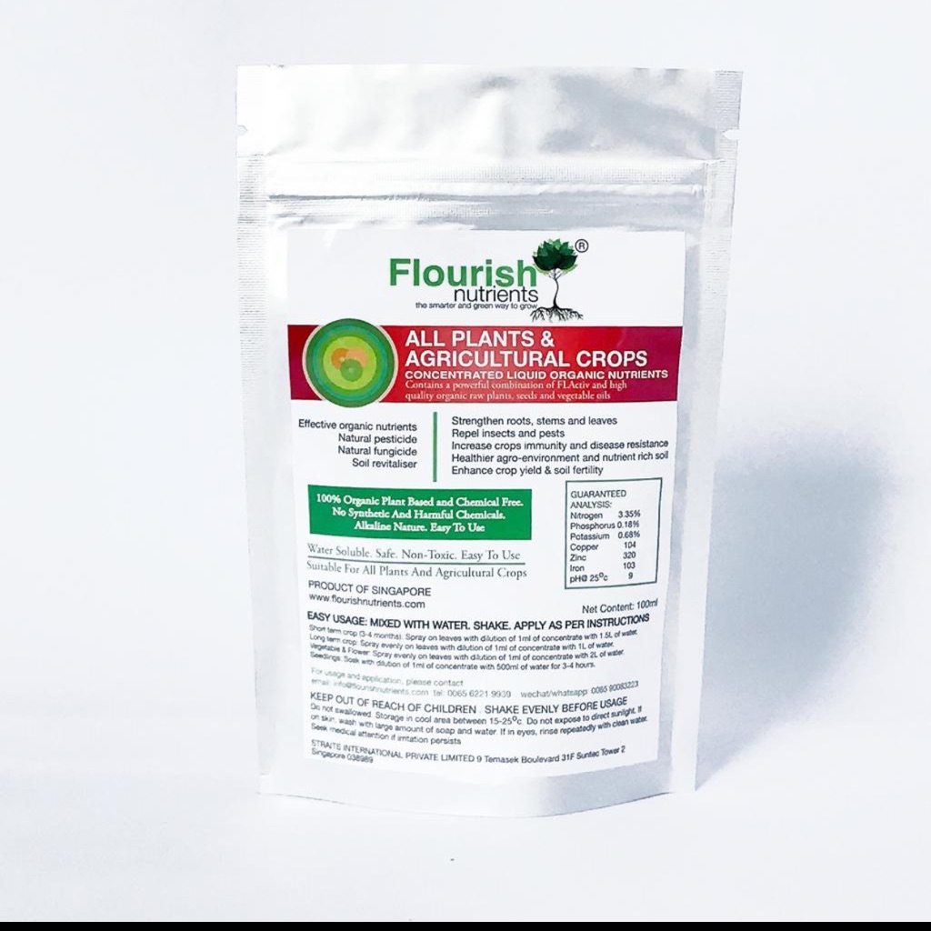 [Flourish Nutrients] [12000ML] [Chemical Free] [Non Toxic] [100