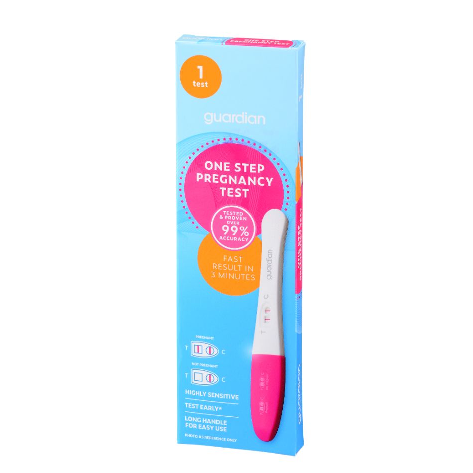 Guardian One Step Pregnancy Test 1s Shopee Singapore