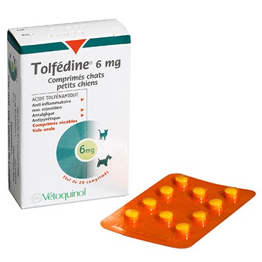 Made Of French Ubat Fever Cat Dog And Other Tolfedine 6 Mg And 60mg 1 Tablet Shopee Singapore