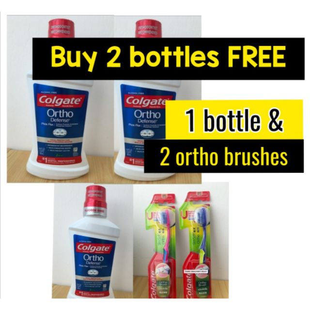Shop Malaysia Colgate Phos Flur Ortho Defense Anticavity Fluoride Rinse 16 Oz Bundle Pack Expired 2023 Phosflur Shopee Singapore