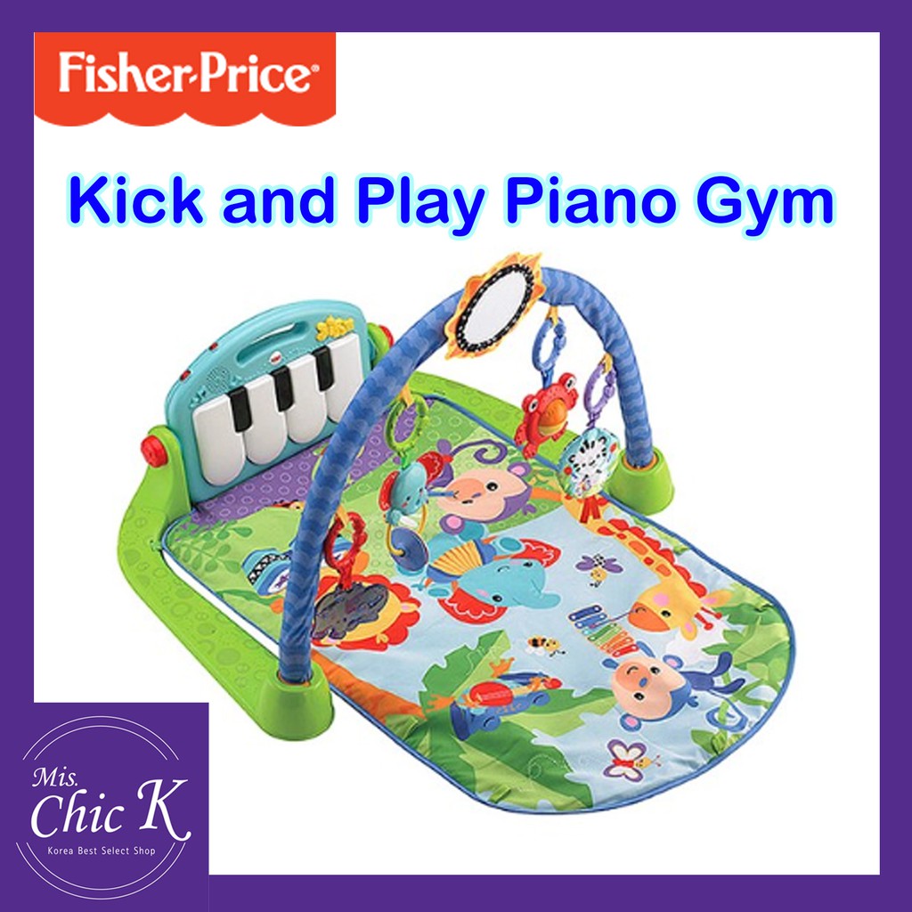 fisher price kick and play piano gym boots