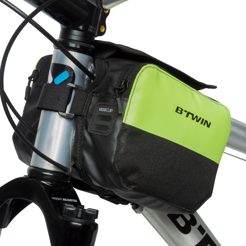 decathlon top tube bag