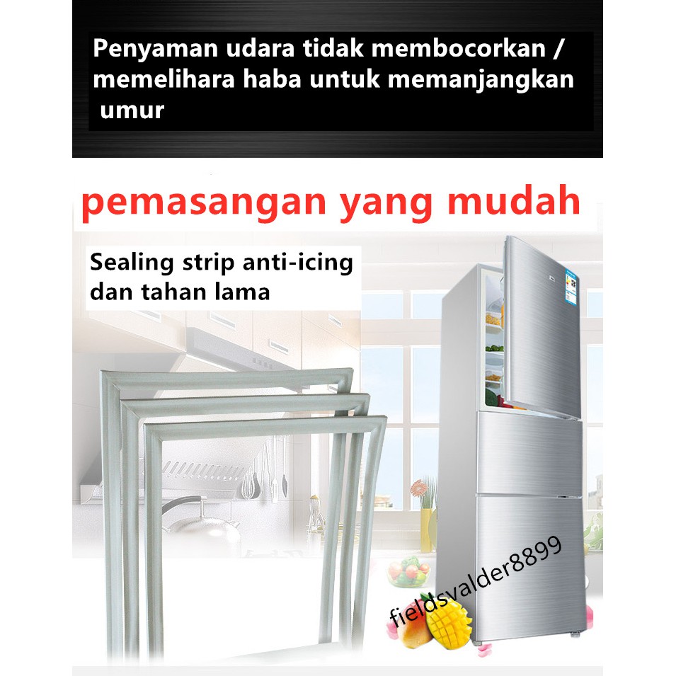 Refrigerator Sealing Strip General Toshiba Sharp Hisense Samsung Household Refrigerator Door Seal Strong Magnetic Sealin Shopee Singapore