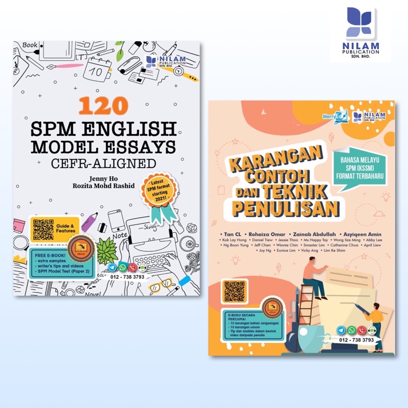 Mbo 120 Spm English Model Essays Cefr Aligned And Example 2021 Shopee Singapore
